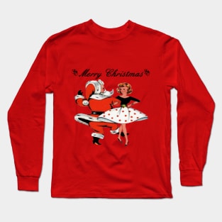 Santa Dancer Long Sleeve T-Shirt